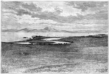 カルタゴの古い港、チュニジア、c1890