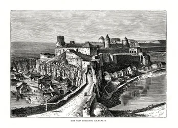 旧要塞、カメネッツ、ウクライナ、1879