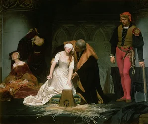 レディ・ジェーン・グレイの処刑、1833年