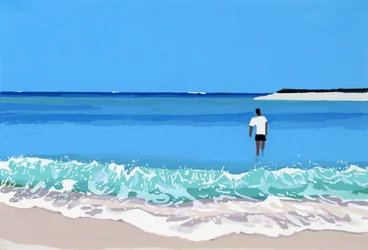 海と人、2016年。