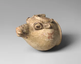 船、紀元前1900年から1600年頃（塗装セラミック）