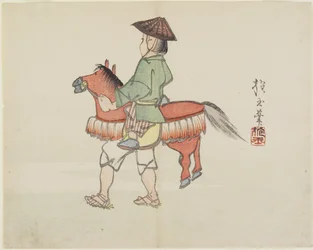 （馬の衣装を着た大道芸人）、c。 1830