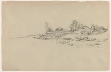 砂丘、オンタリオ湖、c。 1874。