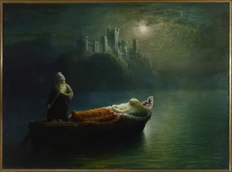 エレインの死、1877