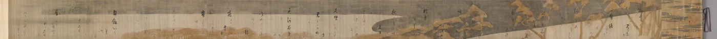 古今和歌集 渚松図