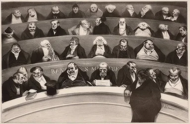 Le Ventre Legislatif。 Aspects des bancsministérielsde la chambreimprostituéede 1834 -立法腹。 1834年から売春前の商工会議所のキャビネットベンチの眺め。1834年