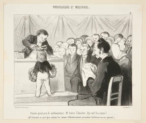 数学の最初のグランプリ、Mr Isidore Cabuchet?. #12 教授とマスターズ