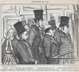 なんて立派な雄牛だ！..., 1859年の展覧会より、1859年5月4日付『ル・シャリヴァリ』掲載
