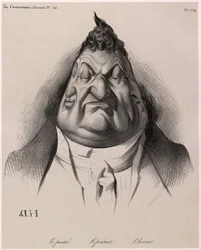 ドーミエが見たルイ＝フィリップ - 過去 - 現在 - 未来 - 『ラ・カリカチュール』より - 1834年 - オノレ・ドーミエ作 - 新聞『ラ・カリカチュール』の挿絵、1月9日
