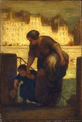 洗濯女