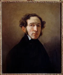 エティエンヌ・アラゴ（1802-1892）の肖像 画家、政治家、パリ市長エミール・ディット・ホレス・ヴェルネ（1789-1863）の作品