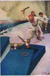 本当の戦いは、ハーパー＆ブロスによって出版されたハワードパイルズオブパイレーツの本、1921年から始まりました