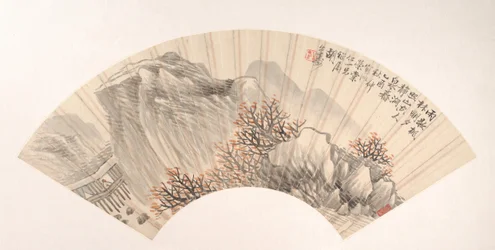 風景、1885 年。