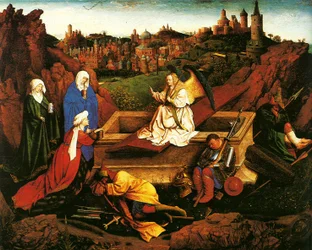 墓の三人のメアリー、c。 1440