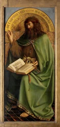 João Batista, detalhe do Retábulo de Ghent
