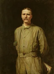 Archibald Forbesの肖像、戦争特派員、1881年