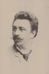 作曲家Eugen Hildach 1849-1924の肖像。