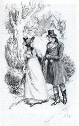 "Emma et Mr Knightley" (イラスト)