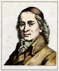 ドイツの神学者アウグスト・ヘルマン・フランケ（1663-1727）の肖像。