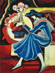 女性の読書; 読書する女性