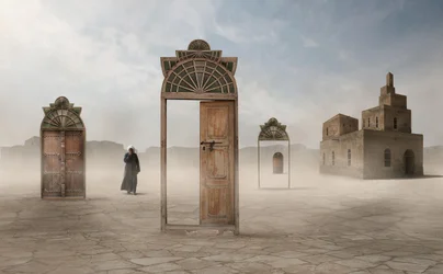 「古代の扉　砂漠の旅」