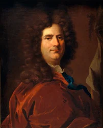 自画像 - 自画像 - Hyacinthe Francois Honore Rigaud (1659-1743) 作 - 1705年頃 - キャンバスに油彩 - 65.5x53.5 - Museu Nacional d