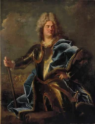 ヴィラール公クロード・ルイ・エクトール（1653-1734年）とされる男の肖像画