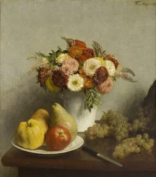 花と果実、1865