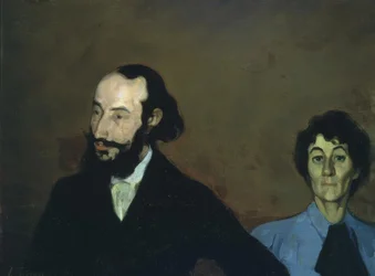 チャールズモリスとその妻」、1889年、キャンバスに油彩、70×90 cm