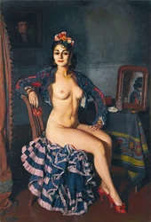 ラ・ベラ・オテリト ラ・オテリトの更衣室、1936年。