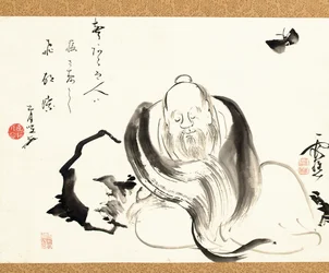荘子、蝶の夢を見る