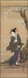 花魁、19世紀。