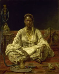 黒人女性、1875-1876年
