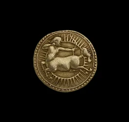 アグラのムガル帝国の硬貨
