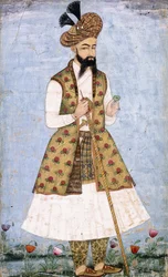 ペルシャ高官の肖像、c.1640-1660