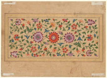 Scrolling Floral Vines、1755