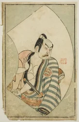 俳優中島澪右衛門二代目『絵本舞台扇』より
