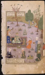 Khusraw Feasting、1431