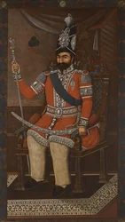 Mohammad Shah Qajar 1810-1848の肖像