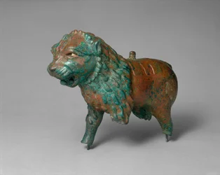 獅子の図 紀元前1千年頃～中期（銅合金
