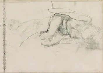 着席女性ヌード