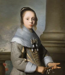 少女の肖像 1650年頃 油彩・カンヴァス