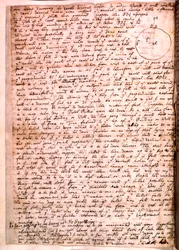 アイザックニュートンによる手紙、1679年11月28日