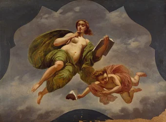 イサッコ・ジョアッキーノ・レーヴィ（1818-1908）作「喜劇」、スケッチ