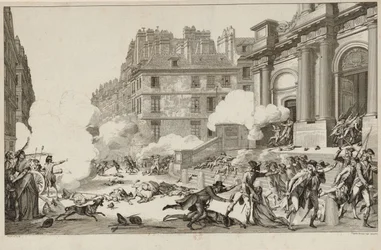 13 ヴァンデミエール。 ナポレオン・ボナパルトによる王党派の反乱の鎮圧...パリ、1797年。