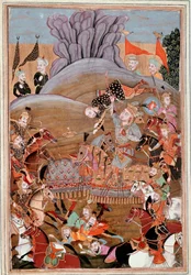 イスラム美術。"Rustam