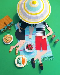 ピクニック・イン・ザ・パーク、2016年（紙）