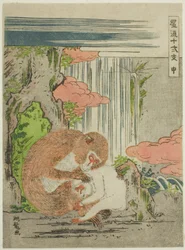 「おしゃれ十二支（ふりゅうじゅうにし）」シリーズより、猿（さる）
