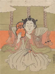 太鼓を叩く少年