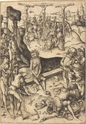 はりつけ、c。 1480年。